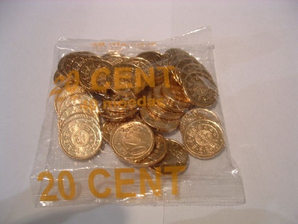 (afbeelding voor) 20 eurocent 2003 UNC zak van 40 X
